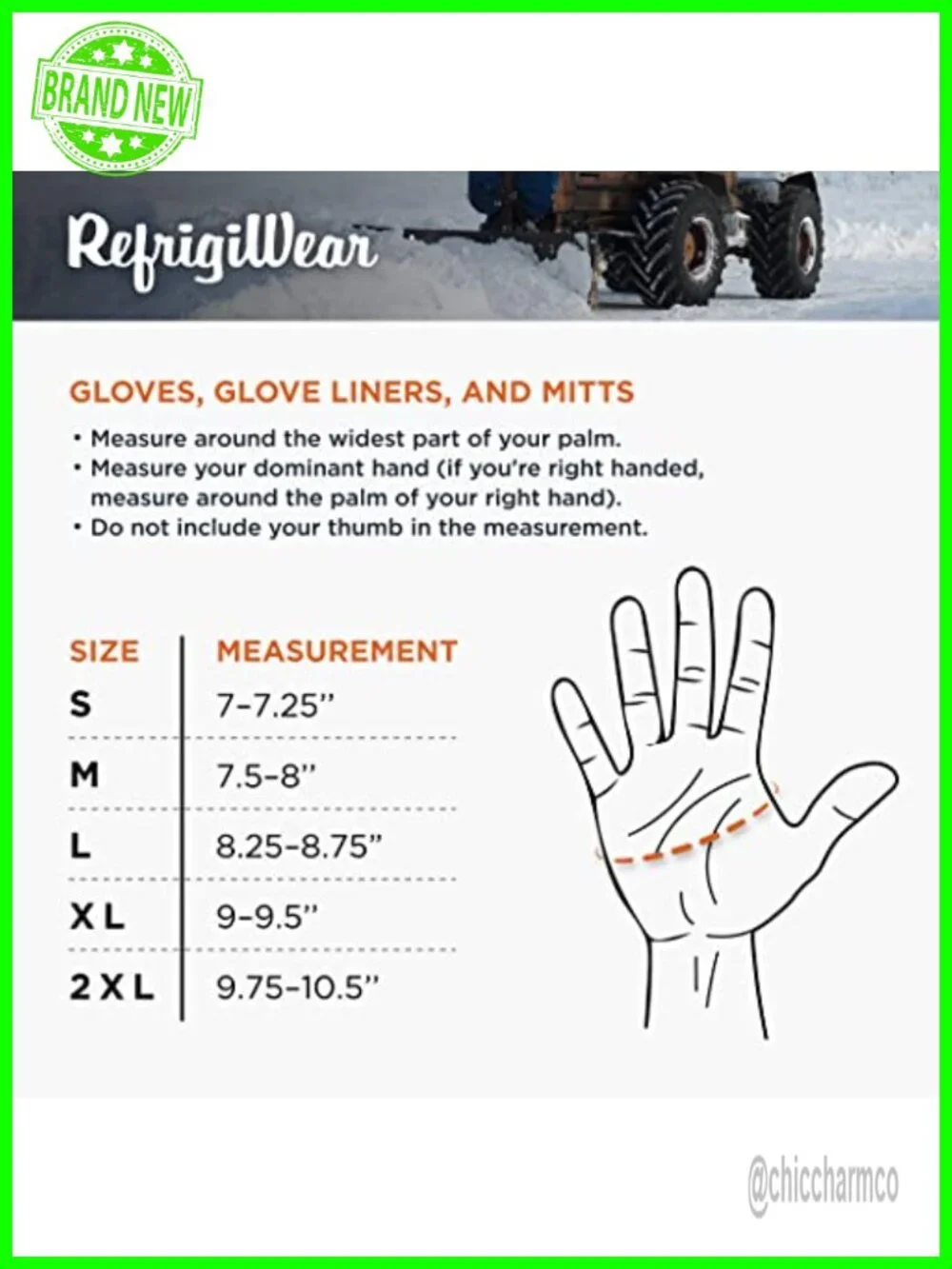 Extreme Freezer Glove with Touch-Rite Nib, Insulated Work Gloves